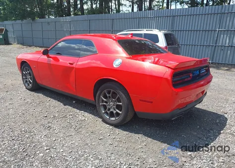 2018 Dodge Challenger Gt Awd z USA, uszkodzony, nr VIN 2C3CDZGG2JH217429